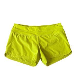 Lululemon Athletic Lime Green Yellow Shorts size 10